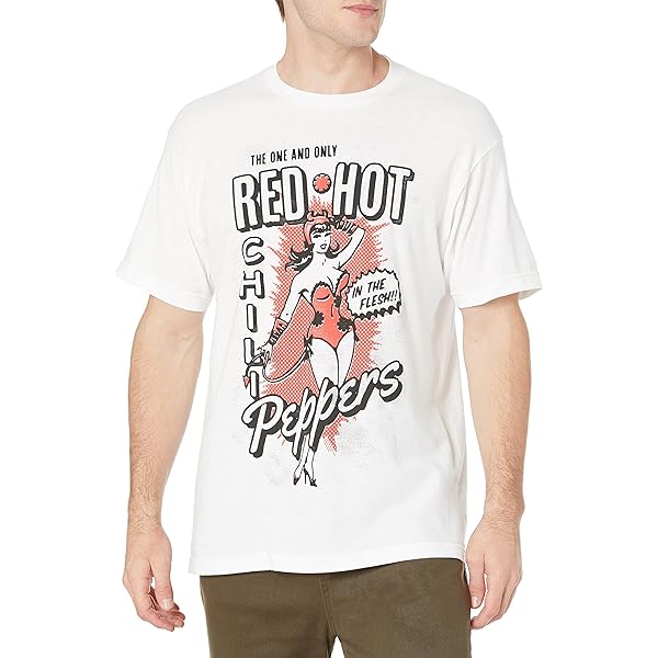 Amazon.com: Red Hot Chili Peppers mens Official Red Hot